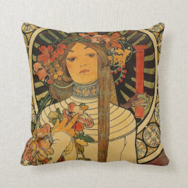 Cojín Decorativo Mujer floral linda