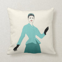 Mujer plástica de los años 1940, cosecha retro