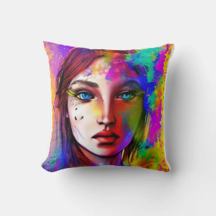 Cojín Decorativo Mujer urbana poderosa