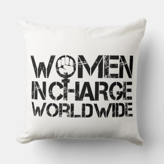 Cojín Decorativo Mujeres a cargo en todo el mundo