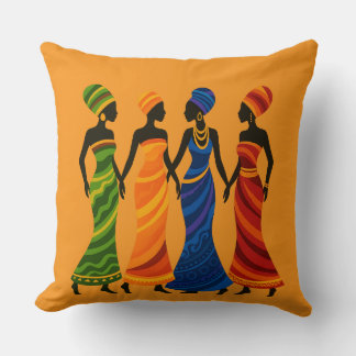 Cojín Decorativo Mujeres africanas