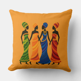 Cojín Decorativo Mujeres africanas