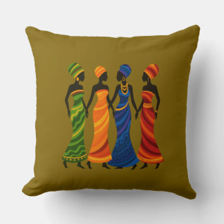 Cojín Decorativo Mujeres africanas
