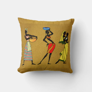 Cojín decorativo Mujeres de África