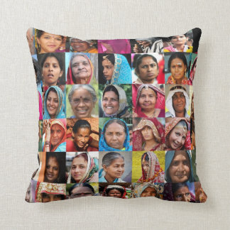 Cojín Decorativo Mujeres de la India