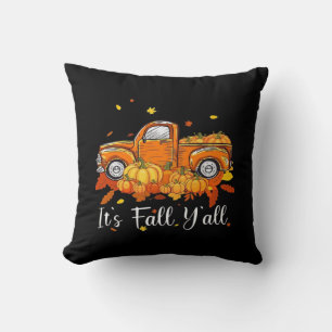 Cojín Decorativo Mujeres Es Otoño Pumpkins Árbol De Otoño Hola Fa