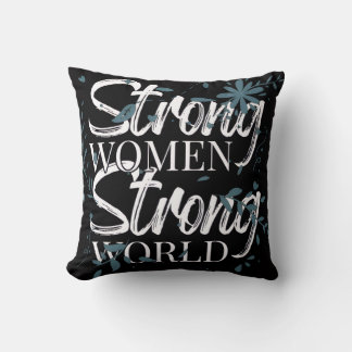Cojín Decorativo Mujeres Fuertes, Mundo Inspirador