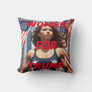 COJÍN DECORATIVO MUJERES PARA TRUMP
