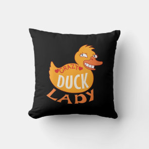 Cojín Decorativo Mujeres Pato Dama Regalo Duckling Y Ducky