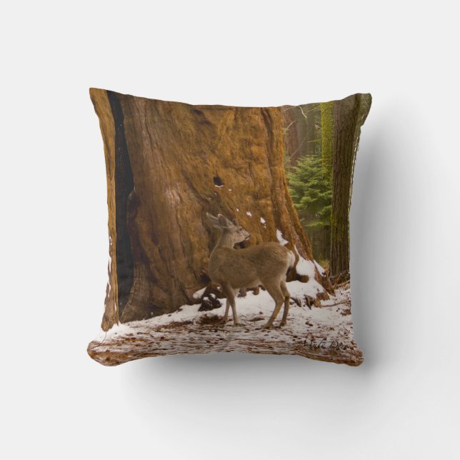 Cojín Decorativo Mule Deer (Anverso)