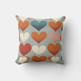 Cojín Decorativo Multicorazón |