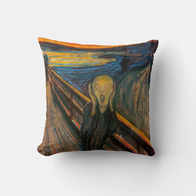 Cojín Decorativo Munch The Scream Pillow (Anverso)