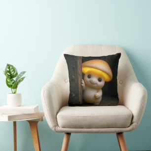 Cojín Decorativo Munchkin de hongo luminoso
