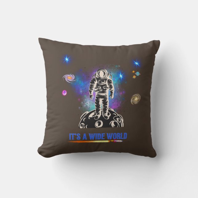 Cojín Decorativo mundo amplio (Anverso)