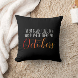 Cojín Decorativo Mundo con Octobers