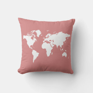 Cojín Decorativo Mundo elegante rosa