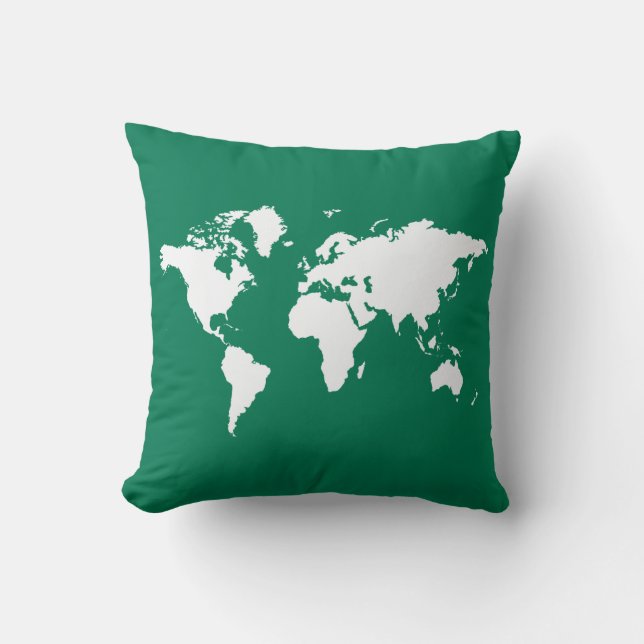 Cojín Decorativo Mundo Emerald Elegant (Anverso)