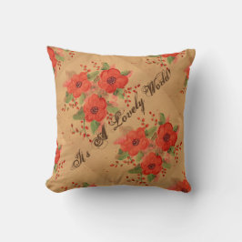 Cojín Decorativo Mundo encantador - Pillow rojo