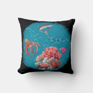 Cojín Decorativo Mundo submarino