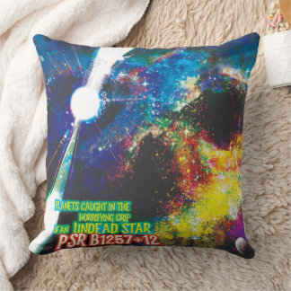 Cojín Decorativo Mundos Zombies Halloween Galaxia de Terrores