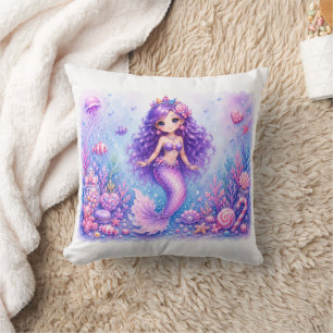 Cojín Decorativo Muñeca de Caramelo Sirena Cumpleaños 3