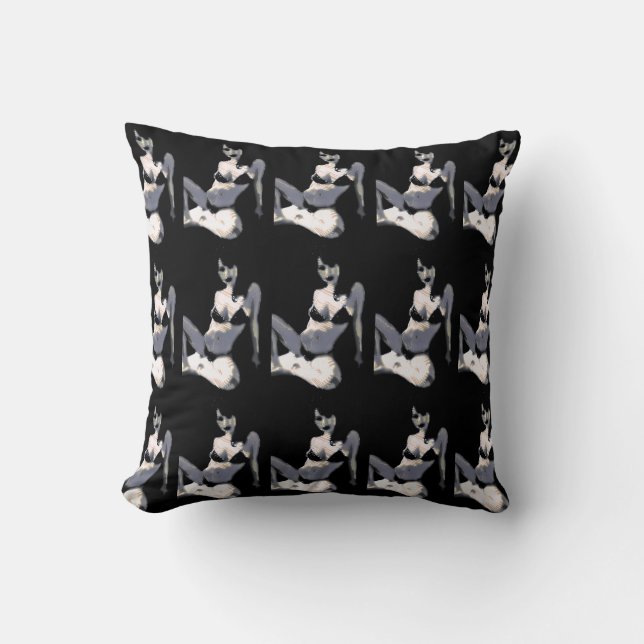 Cojín Decorativo Muñeca viva 4 (Anverso)