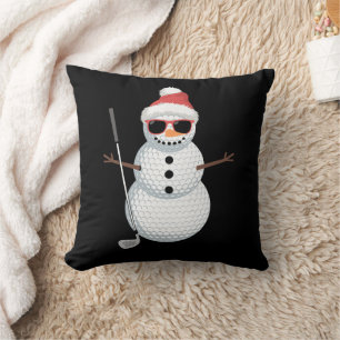 Cojín Decorativo Muñeco de nieve de Santa Bola de Golf Regalo de Go