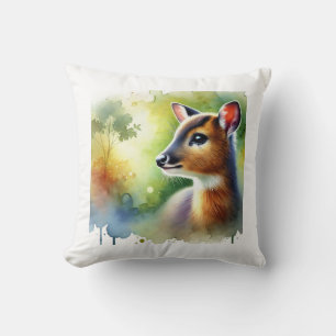 Cojín Decorativo Muntjac Deer in the Light 101024AREF126 - Watercol