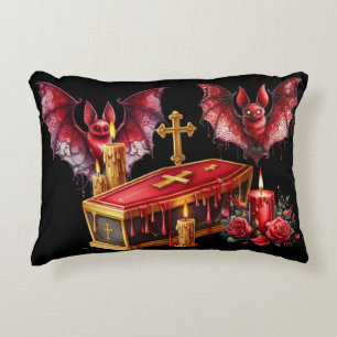 Cojín Decorativo Murciélagos Vampiros