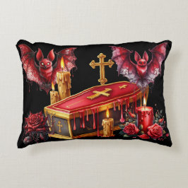 Cojín Decorativo Murciélagos Vampiros