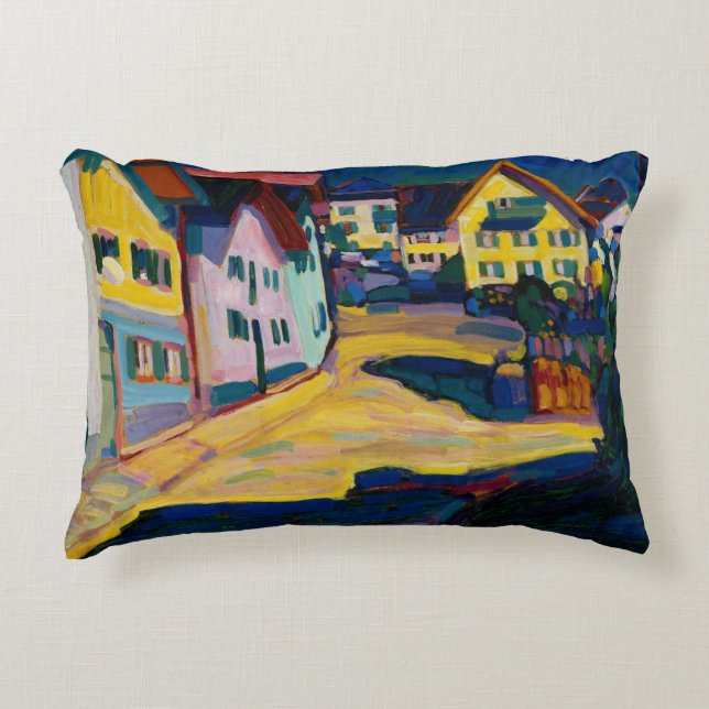 Cojín Decorativo Murnau Burggrabenstrasse 1 - Wassily Kandinsky (Anverso)