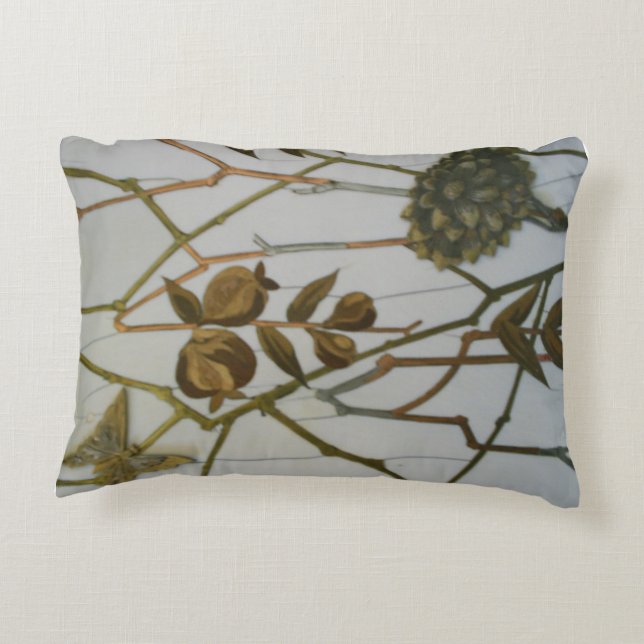 Cojín Decorativo Musee d'Orsay - elemento de la marquetería (Reverso)