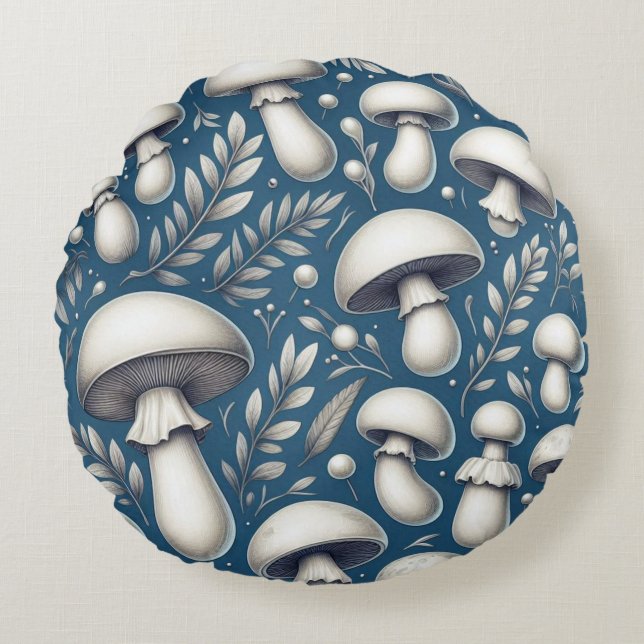 Cojín decorativo Mushroom Meadow (Anverso)