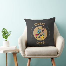 Cojín decorativo Music Lover