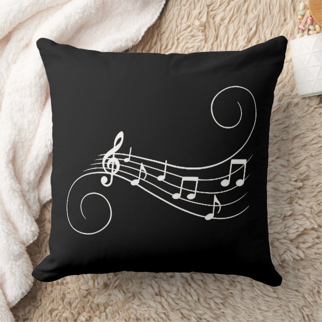 Cojín Decorativo Music Notes (Manta)