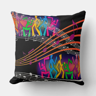 Cojín Decorativo Música