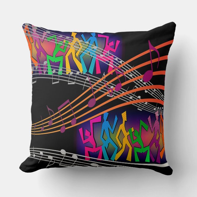 Cojín Decorativo Música (Anverso)