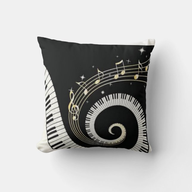 Cojín Decorativo Música (Anverso)
