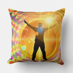 Cojín Decorativo Música 32 Almohadones
