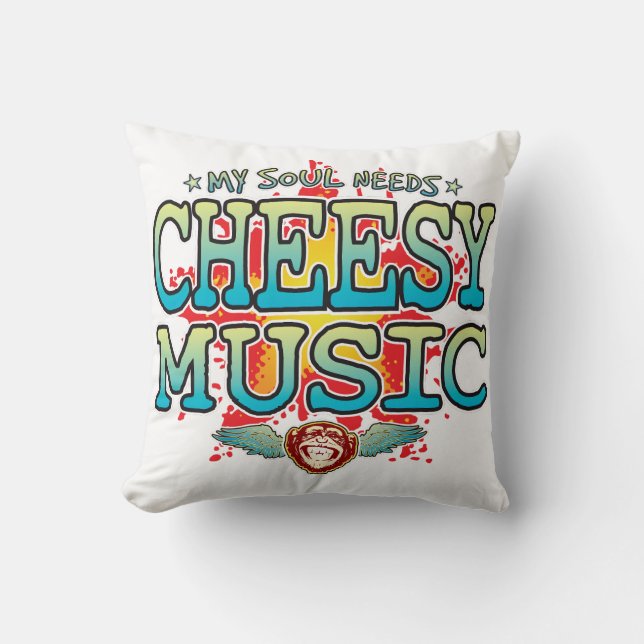 Cojín Decorativo Música cursi Soul Cushion (Anverso)