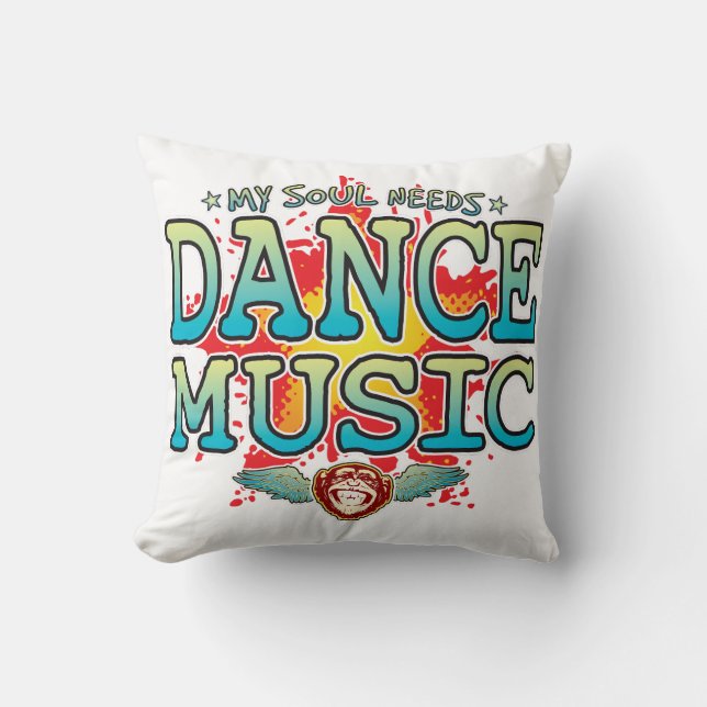 Cojín Decorativo Música de baile Soul Cushion (Anverso)