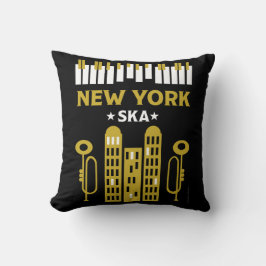 Cojín Decorativo Música de jazz de Ska