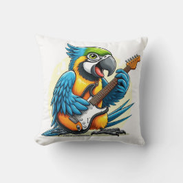 Cojín Decorativo Música de rock de párroco