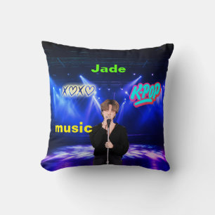 Cojín Decorativo Música K-Pop Personalizada