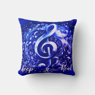 COJÍN DECORATIVO MÚSICA - MANTÉNLA REAL 