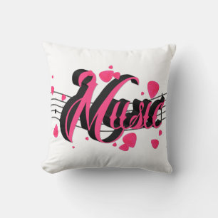 Cojín decorativo musical