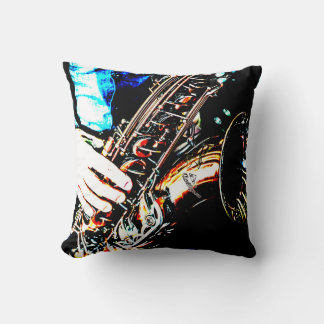 Cojín Decorativo Músico de Guay Jazz Sax Saxaphone Music Lover