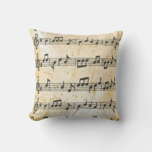Cojín Decorativo Músicos se aplican aquí reversible