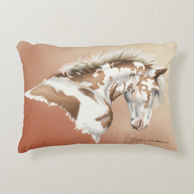 Cojín Decorativo Mustang Wild ext Accent Pillow (Anverso)