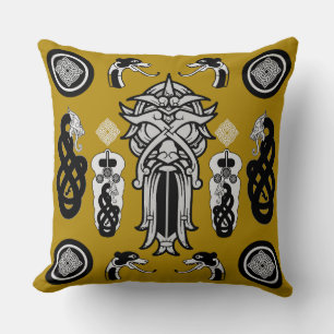Cojín Decorativo Mustard Anglo Saxon Art Print